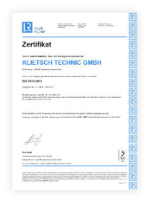 Klietsch Zertifikat 1 Vorschaubild